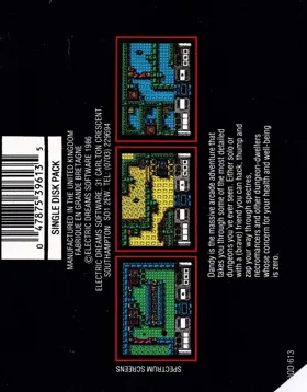 Dandy (UK) (1987) (Trainer) box cover back